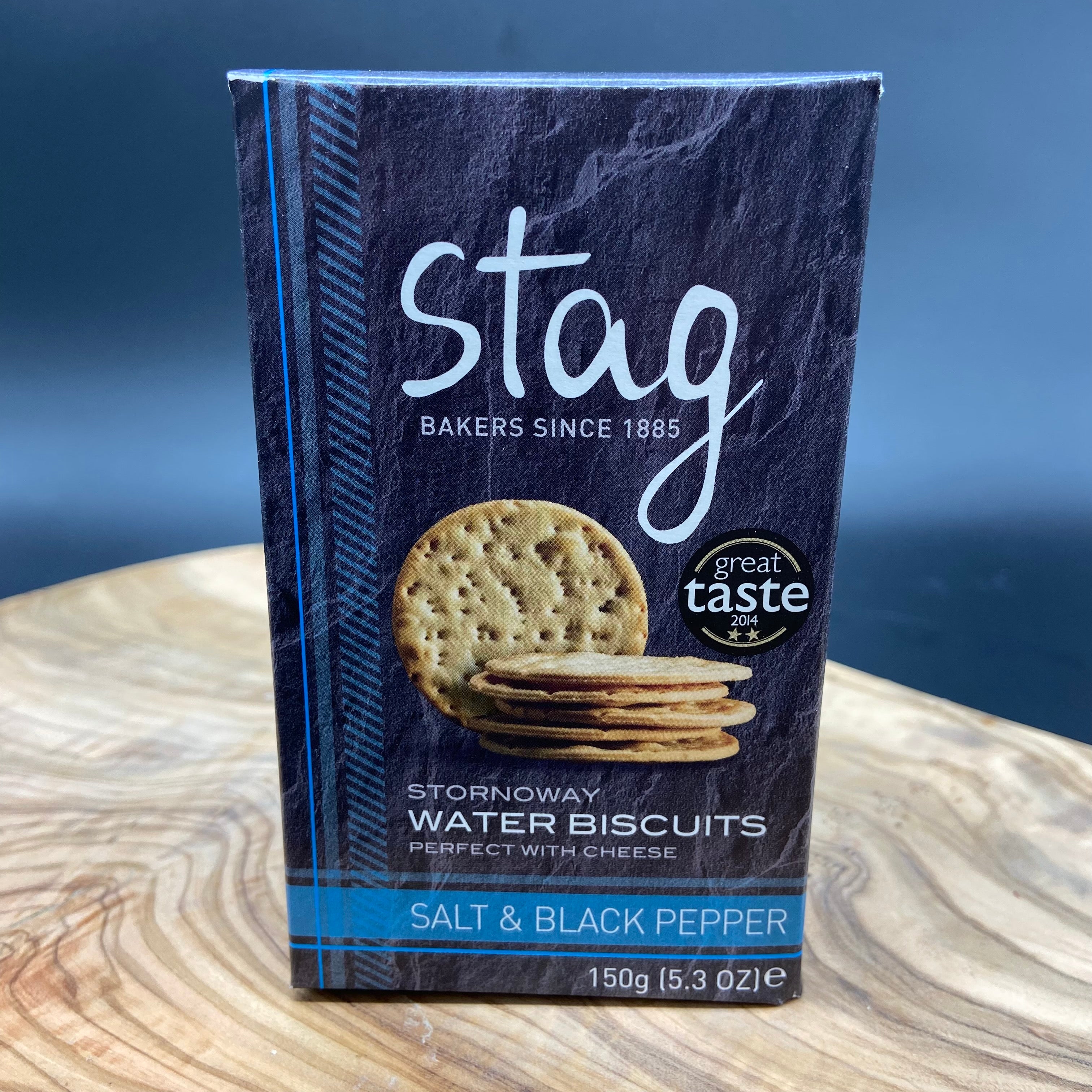 Stag Stornoway Water Biscuits Salt and Black Pepper Blair Drummond