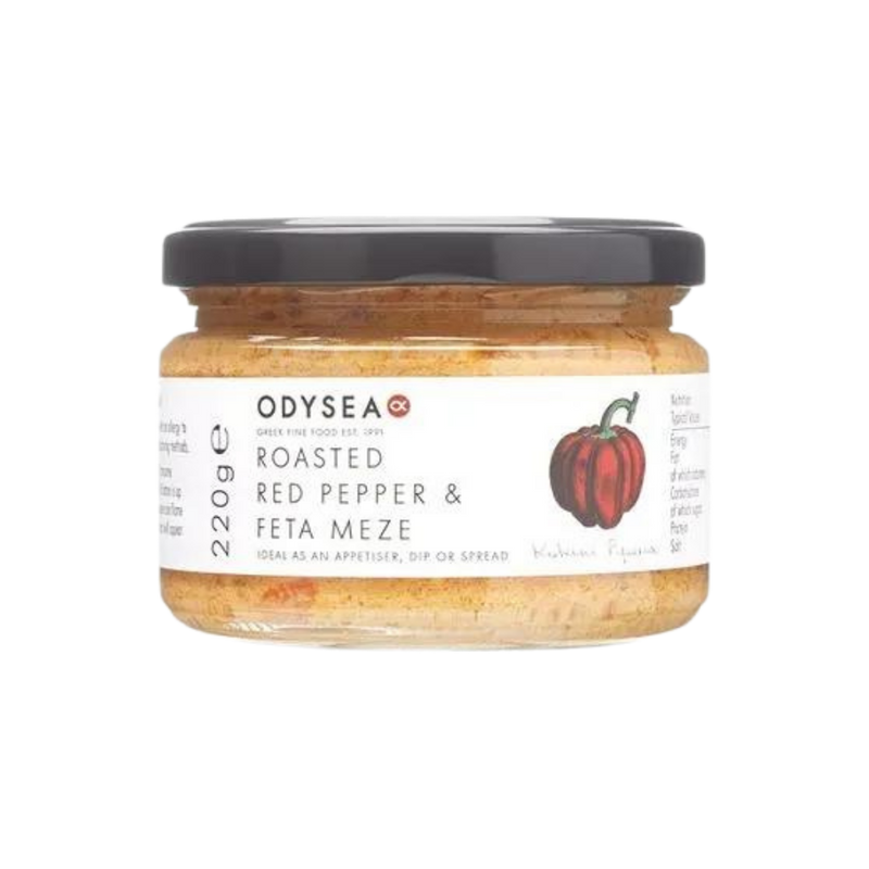Odysea Roasted Red pepper & Feta Meze