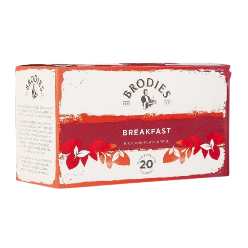 Brodies Breakfast Tea - 20 pack