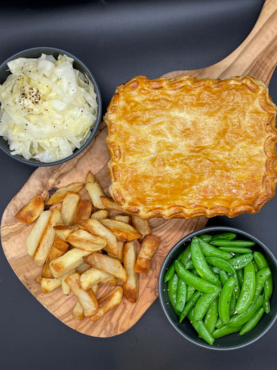 Steak Pie Meal - For 2 People