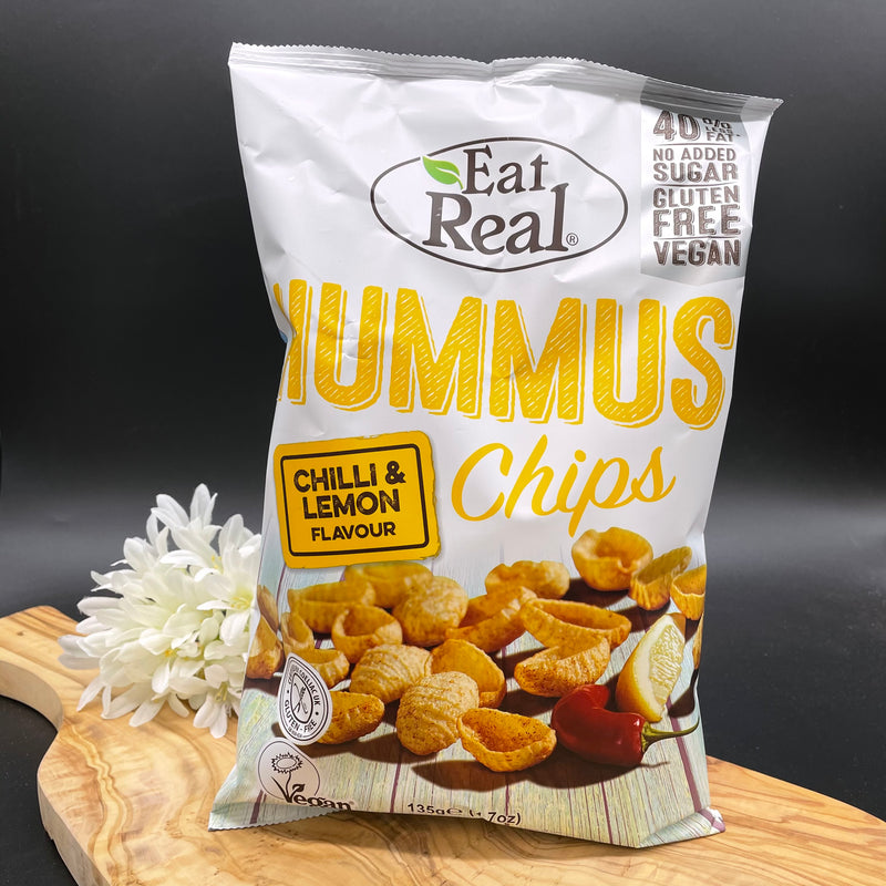 Eat Real Hummus Chips Chilli & Lemon