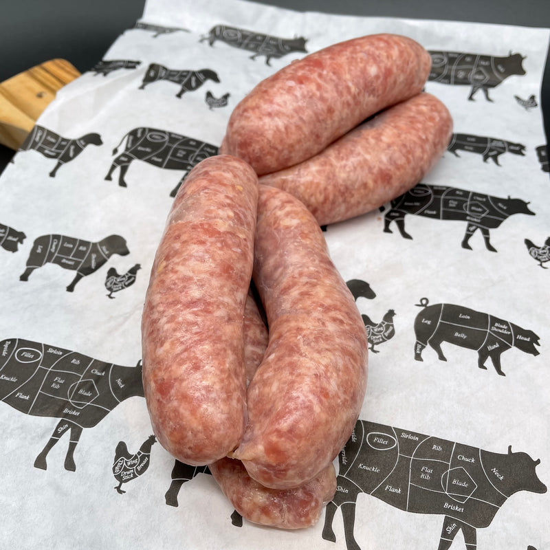 Pork & Apple Sausages x 6