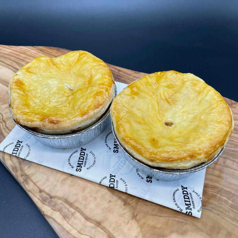 Individual Steak Pies - Pack of 2