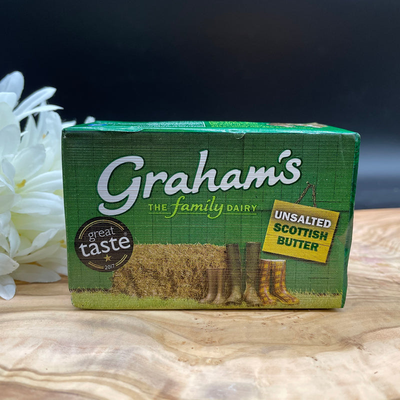 Grahams Dairy Unsalted Butter Pack 250g