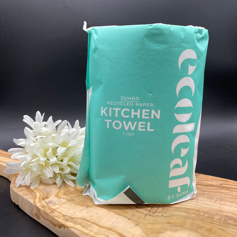 Ecoleaf By Suma Jumbo Kitchen Towel - 1 Roll