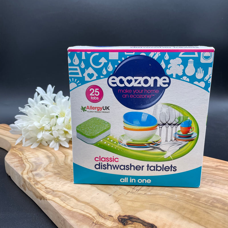 Ecozone Dishwasher Tablets 25 Tabs