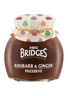 Mrs Bridges Rhubarb & Ginger Preserve